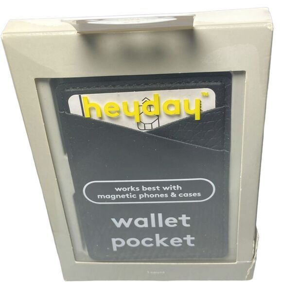 heyday MagSafe Phone Wallet Card Holder for iPhone 12-16 Magnetic Open Box OEM - Picture 3 of 6